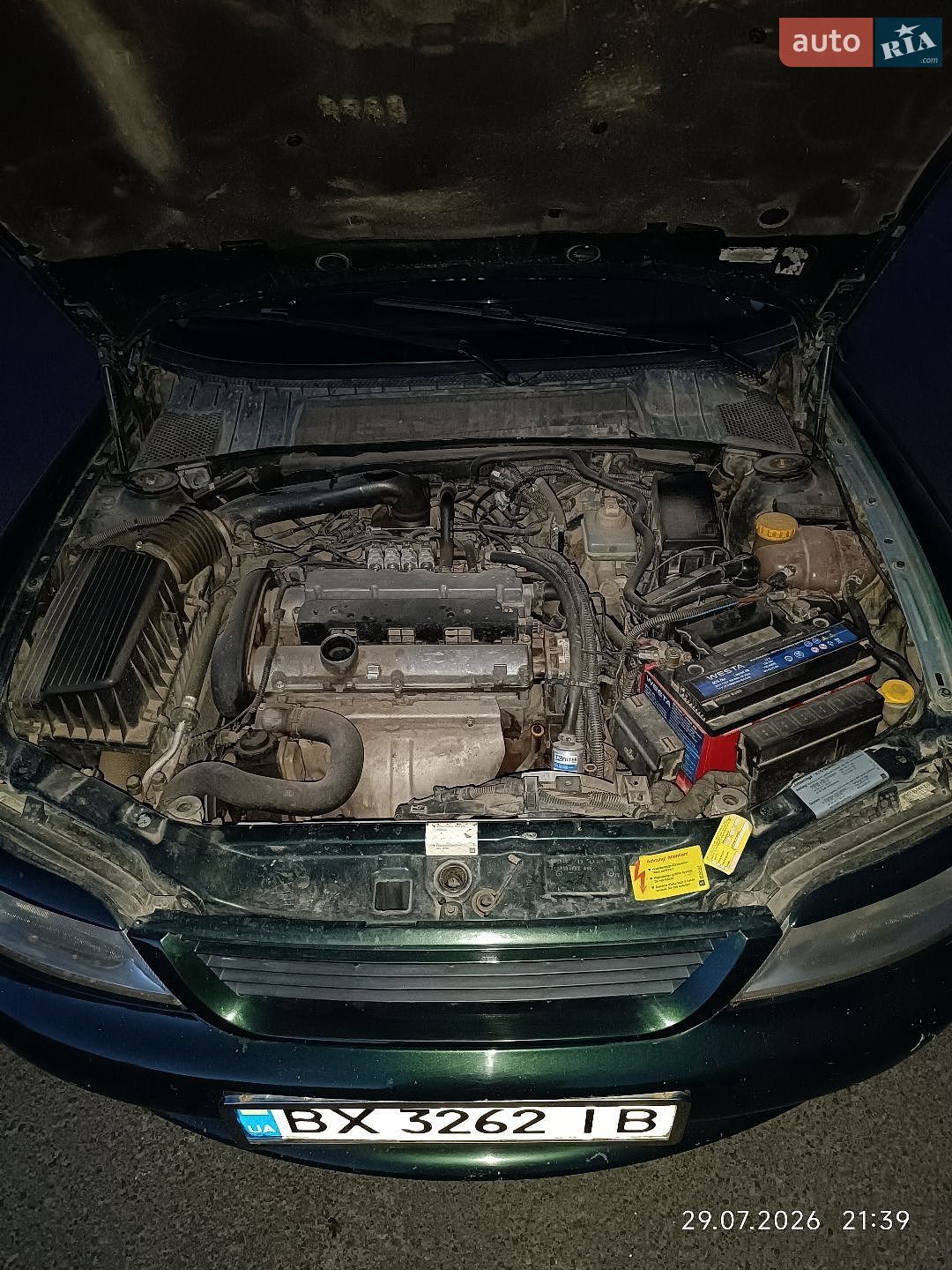 Opel Vectra 1999 VIN W0L0JBF19X1114802 фото оголошення 10 з 12
