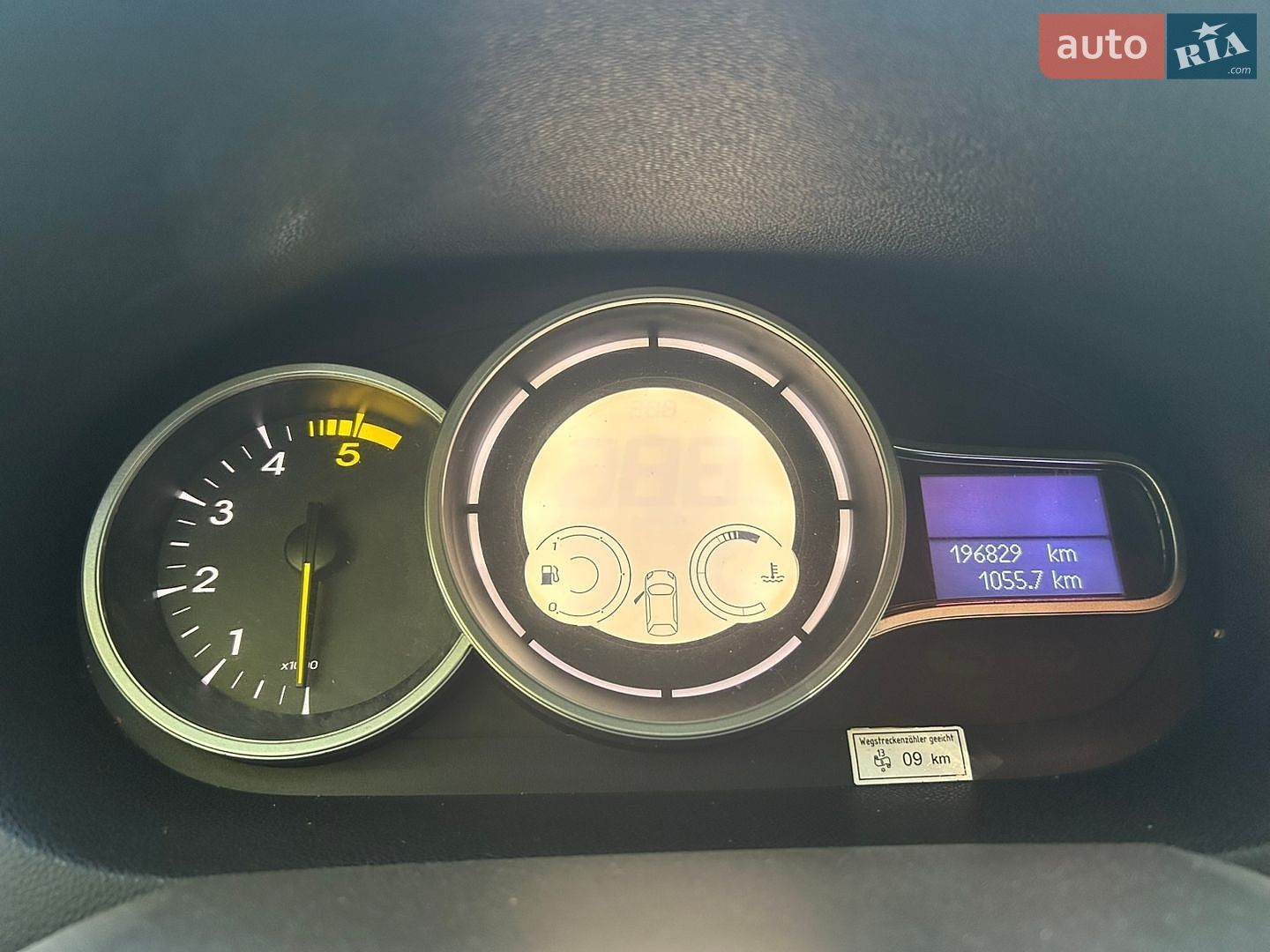 Renault Megane 2009 VIN VF1BZ1M0641633977 фото оголошення 5 з 5