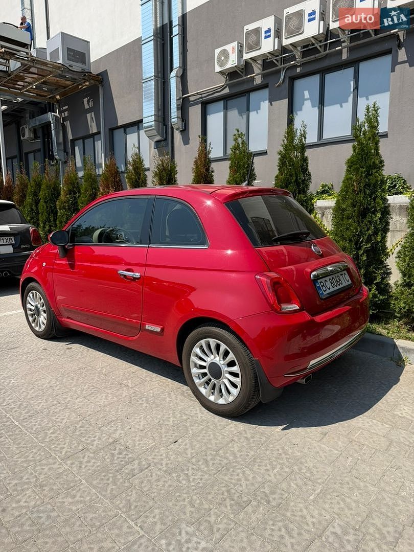 Fiat 500 2016 VIN ZFA3120000J647917 фото оголошення 2 з 10