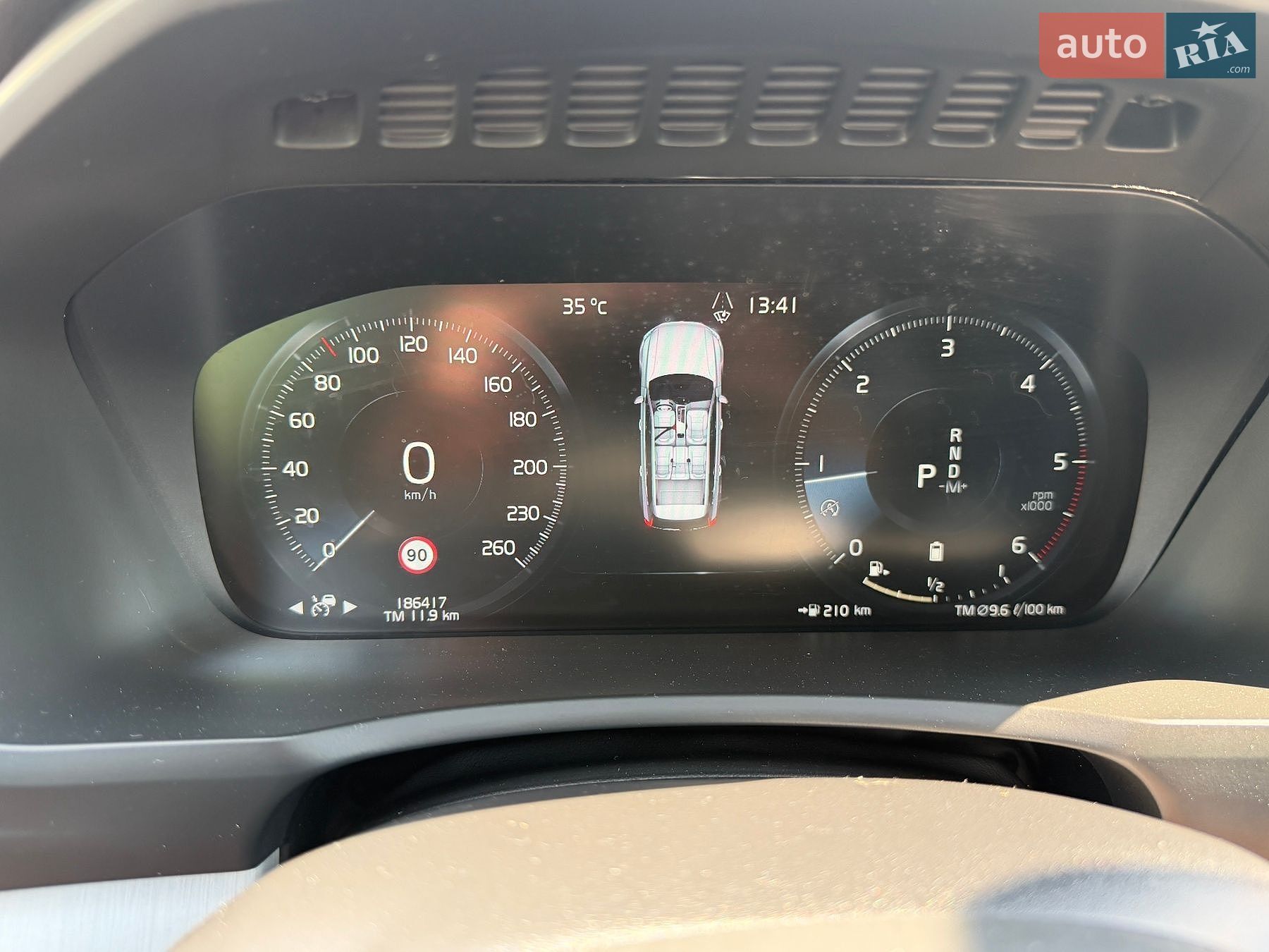 Volvo Xc90 2019 VIN YV1LCK2UCL1553866 фото оголошення 17 з 18