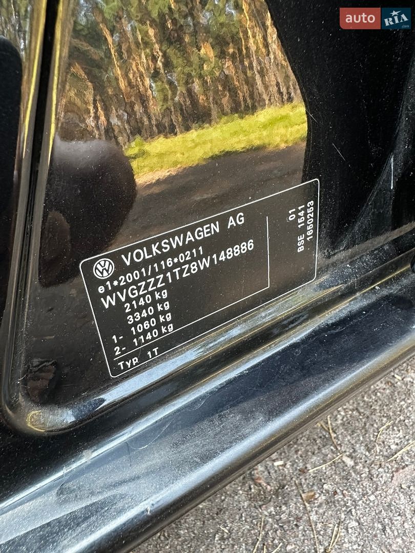 Volkswagen Touran 2008 VIN WVGZZZ1TZ8W148886 фото оголошення 31 з 34