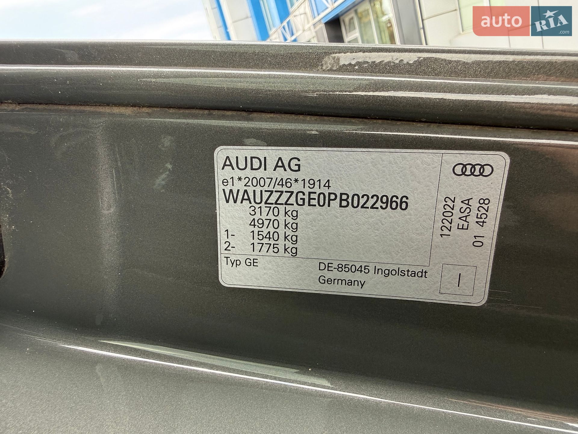 Audi e-tron Sportback 2022 VIN WAUZZZGE0PB022966 фото оголошення 41 з 43