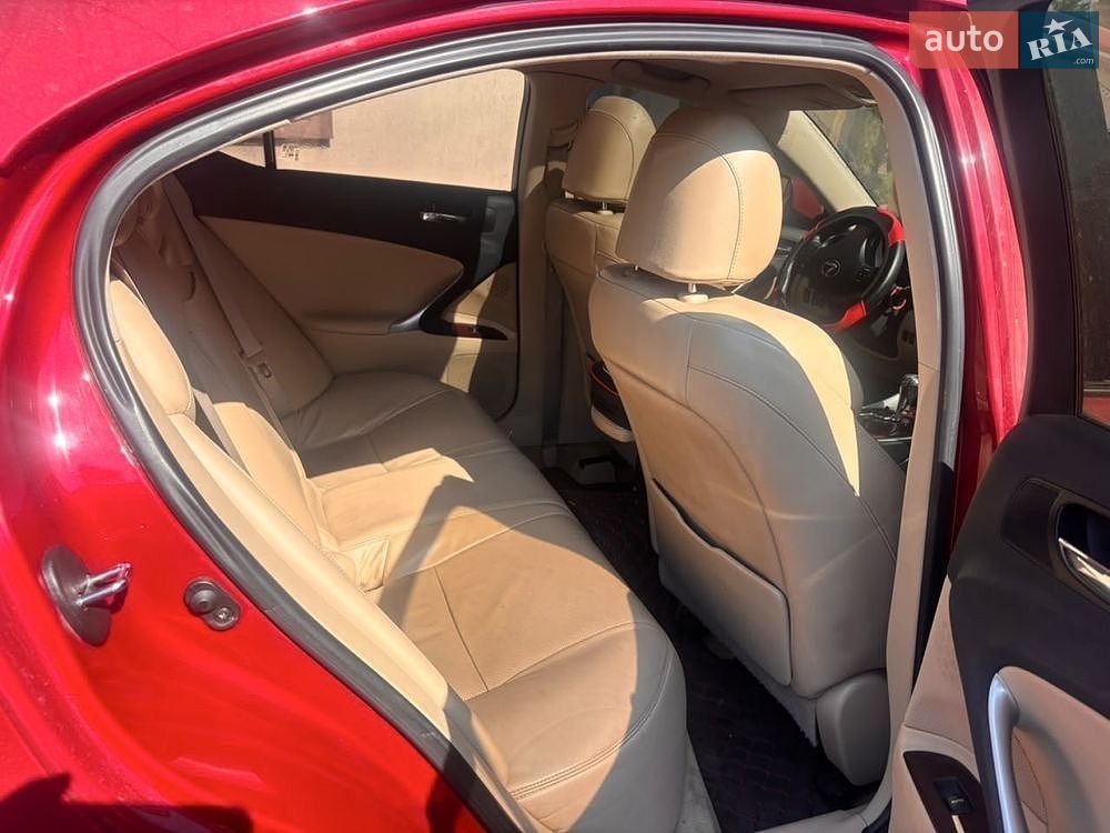 Lexus IS 2007 VIN JTHBG262272005626 фото оголошення 6 з 9