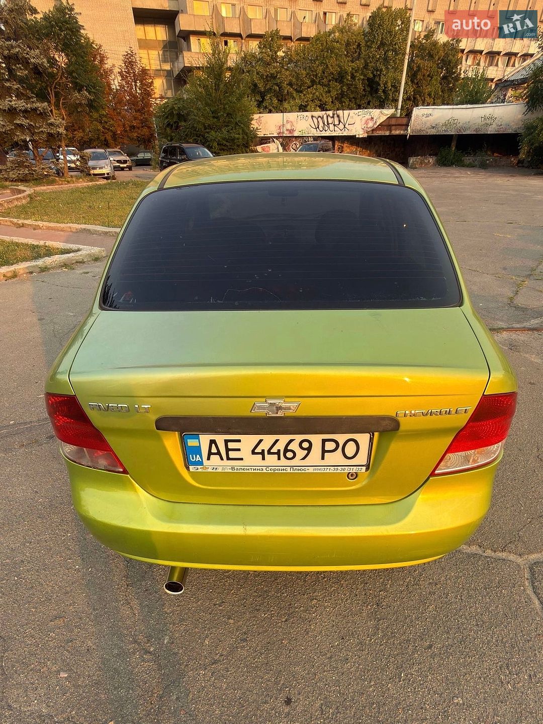 Chevrolet Aveo 2005 VIN Y6DSF69YE5B427943 фото оголошення 3 з 9