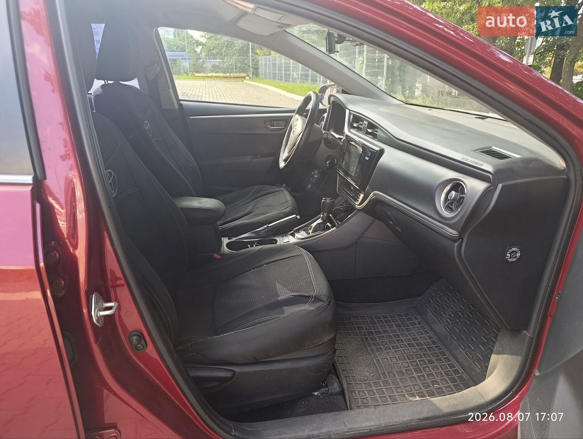 Toyota Corolla 2016 VIN NMTBB0JE90R170625 фото оголошення 8 з 9