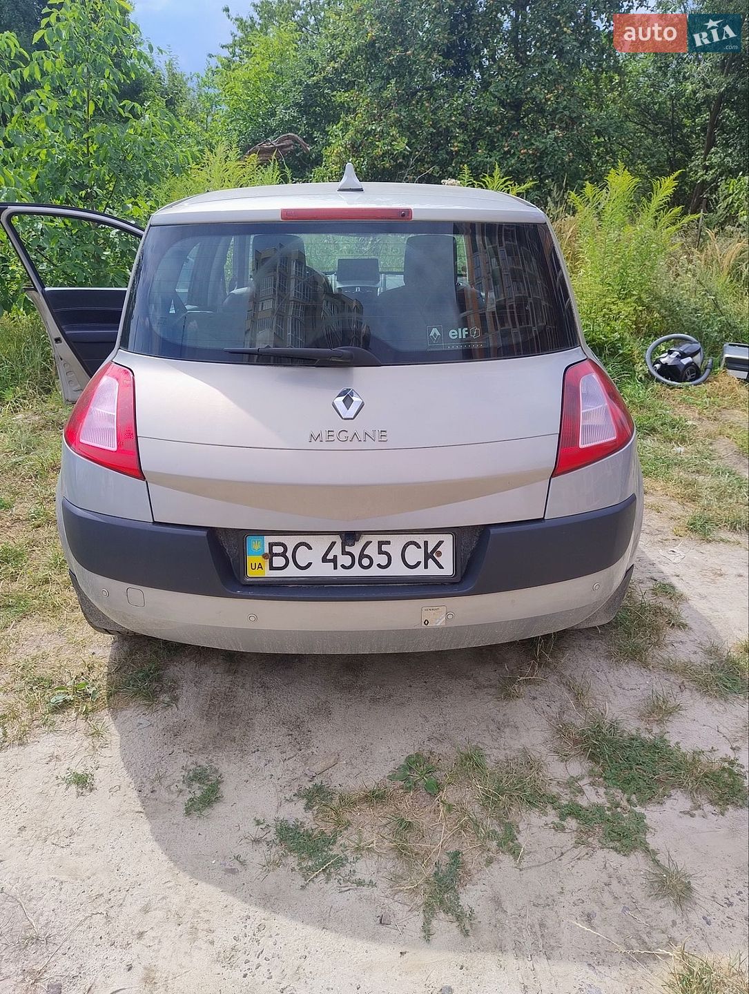 Renault Megane 2005 VIN VF1BM1B0H32547085 фото оголошення 8 з 19