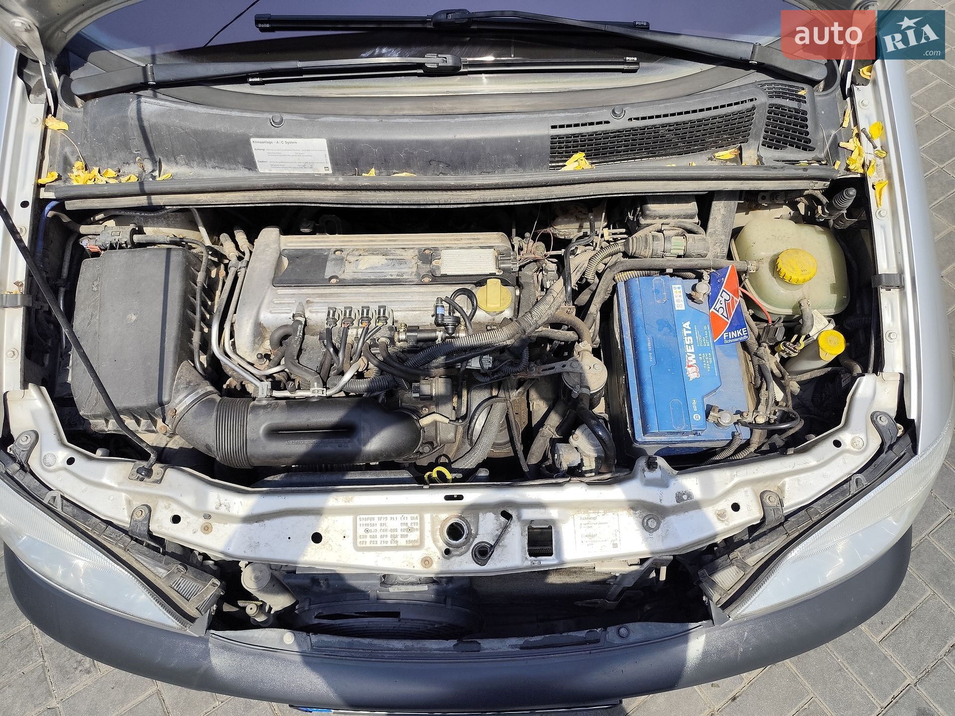 Opel Zafira 2001 VIN W0L0TGF7512198581 фото оголошення 8 з 14