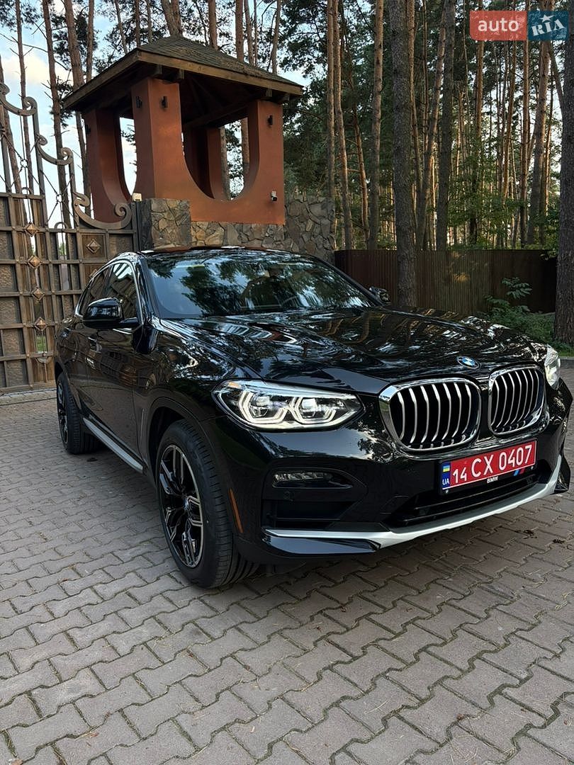 BMW X4 2021 VIN 5UX2V1C09M9F63448 фото оголошення 2 з 29