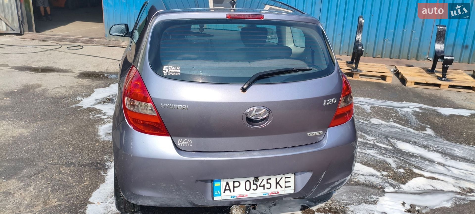 Hyundai i20 2010 VIN MALBB31SP9M001170 фото оголошення 2 з 18