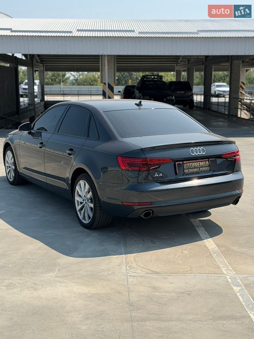Audi A4 2016 VIN WAUGNAF4XHN018002 фото оголошення 4 з 19
