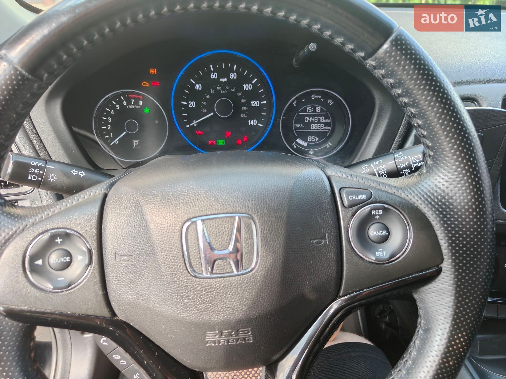 Honda HR-V 2018 VIN 3CZRU6H38JM721009 фото оголошення 8 з 25