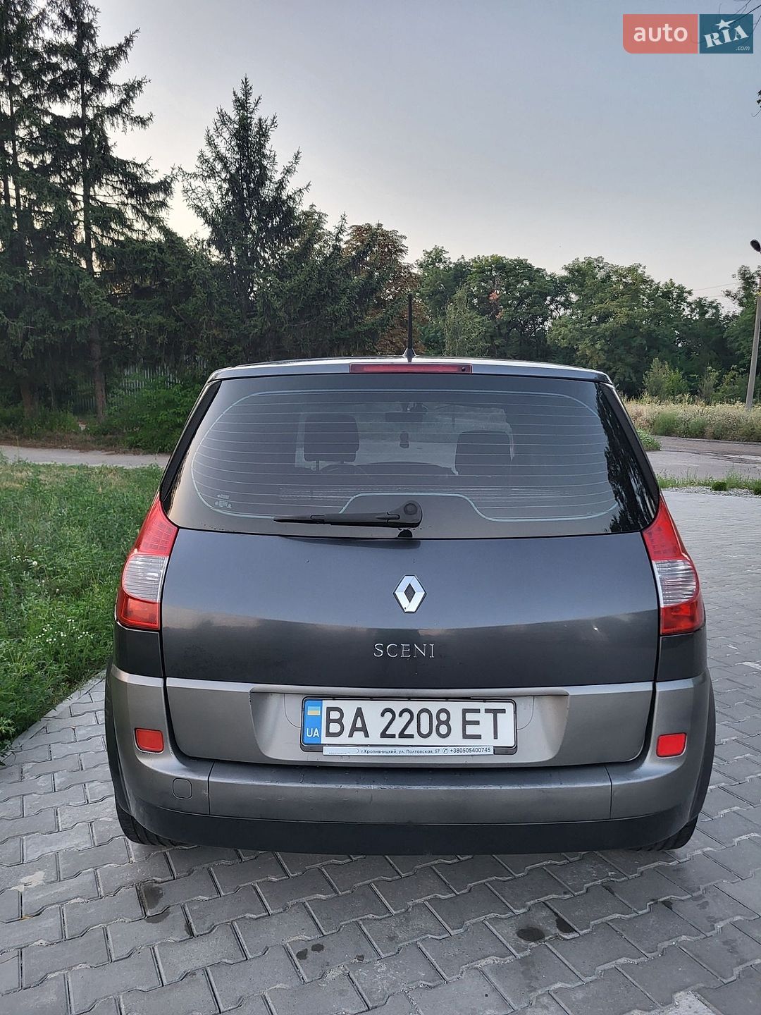 Renault Scenic 2008 VIN VF1JM4Y0H40733396 фото оголошення 9 з 15