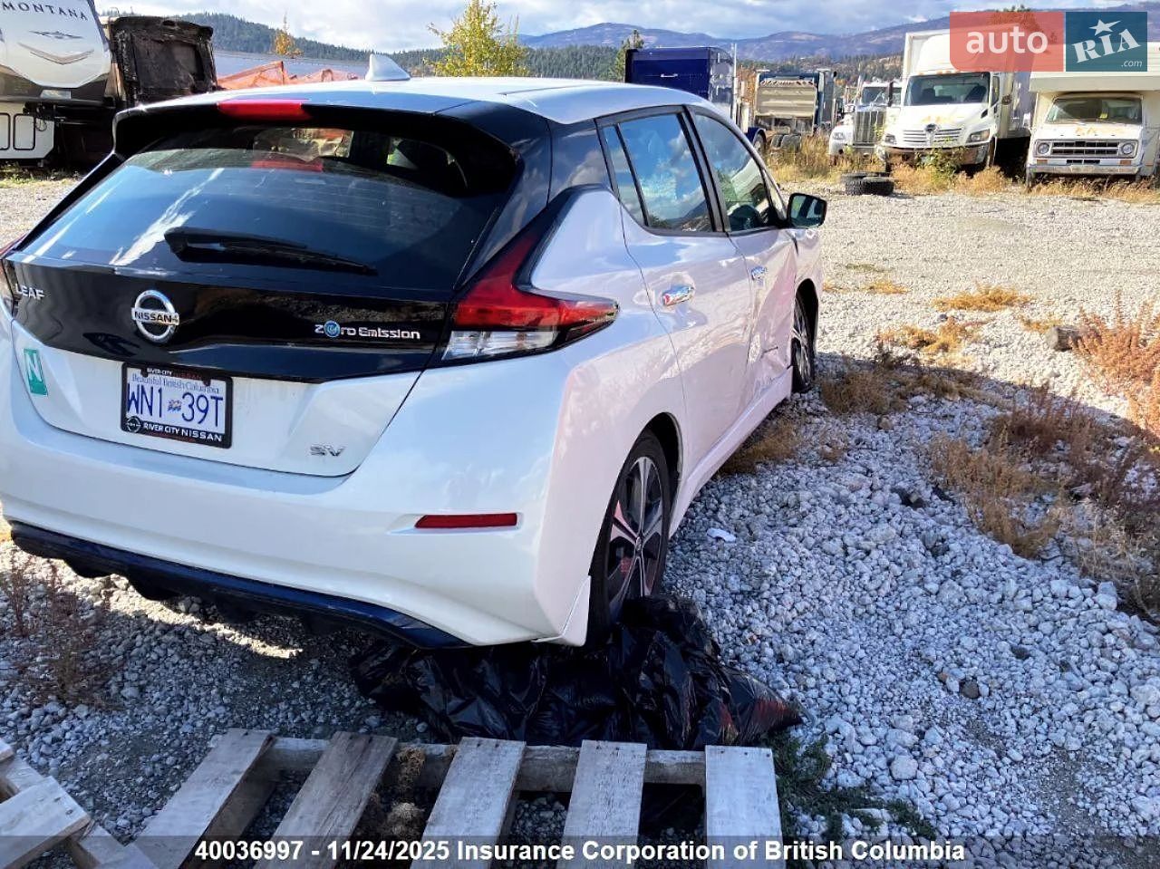 Nissan Leaf 2019 VIN 1N4AZ1CP1KC315647 фото оголошення 41 з 44