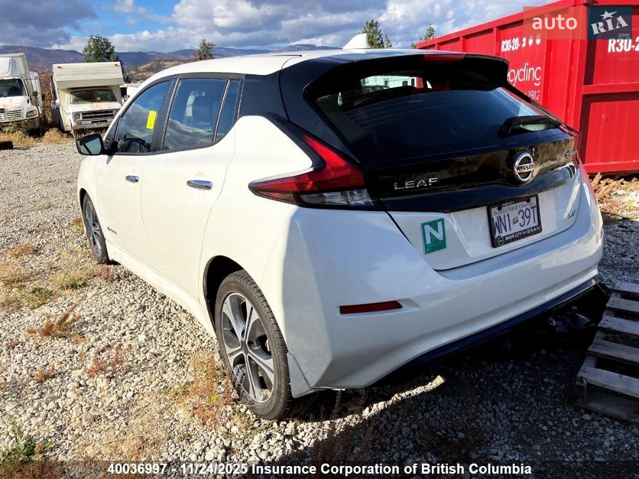 Nissan Leaf 2019 VIN 1N4AZ1CP1KC315647 фото оголошення 42 з 44