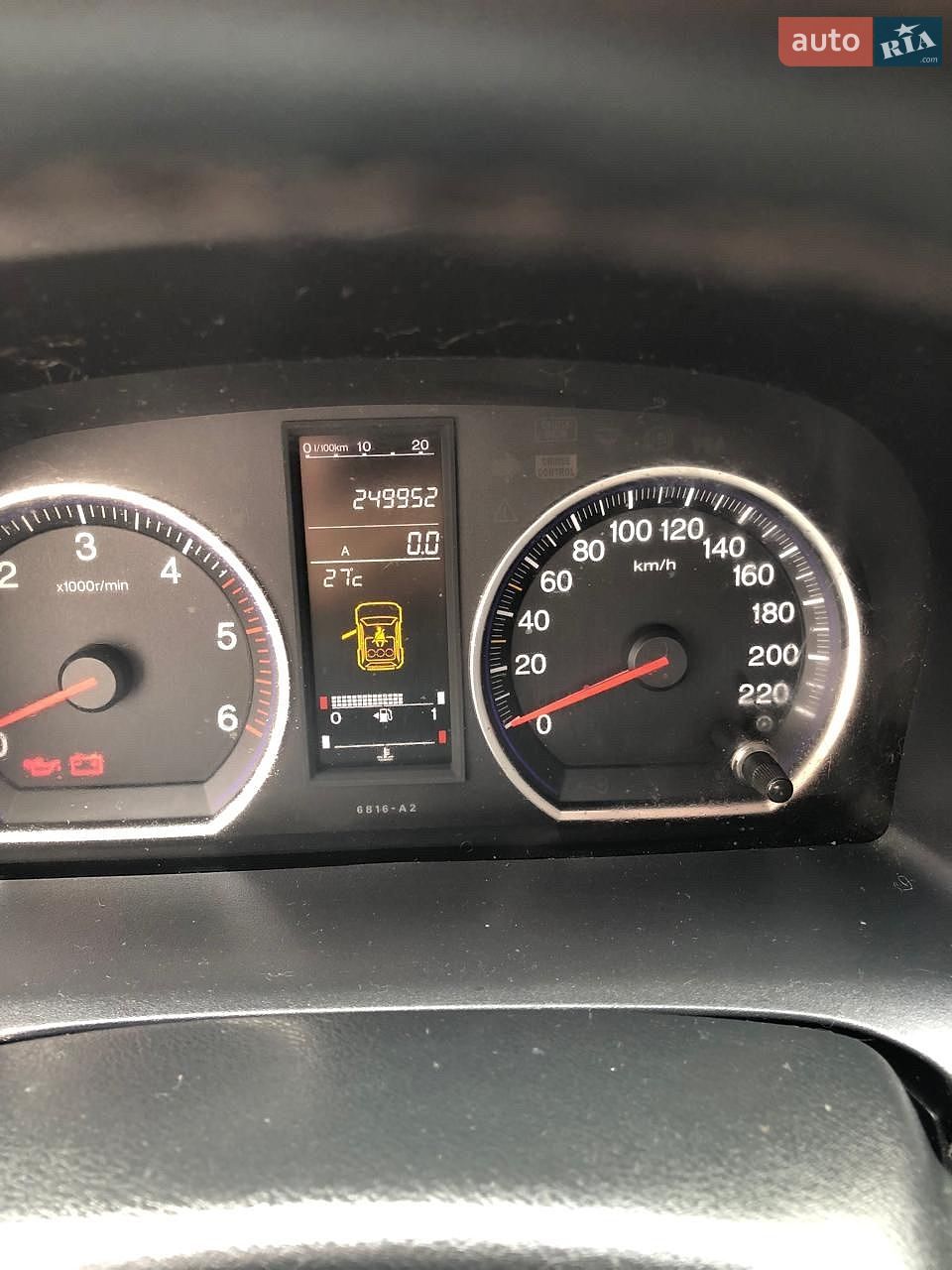 Honda CR-V 2006 VIN SHSRE67707U003313 фото оголошення 12 з 13