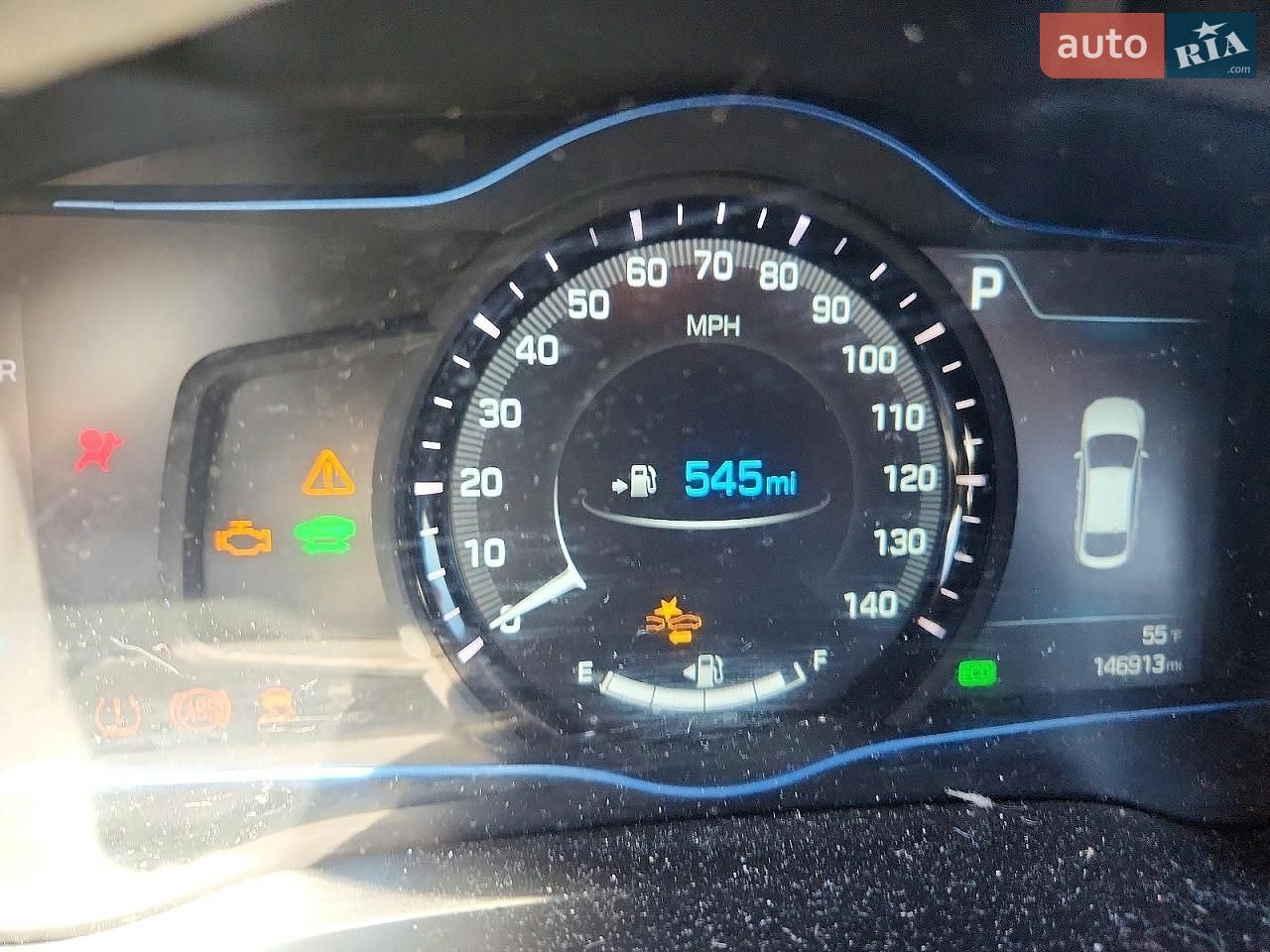 Hyundai Ioniq 2017 VIN KMHC75LCXHU054370 фото оголошення 9 з 13