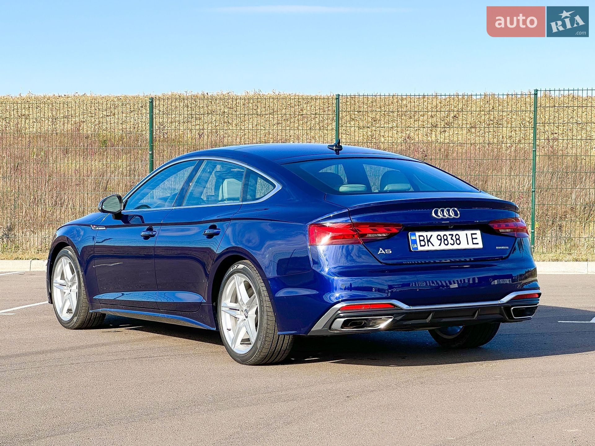 Audi A5 2020 VIN WAUFACF54MA015819 фото оголошення 2 з 11