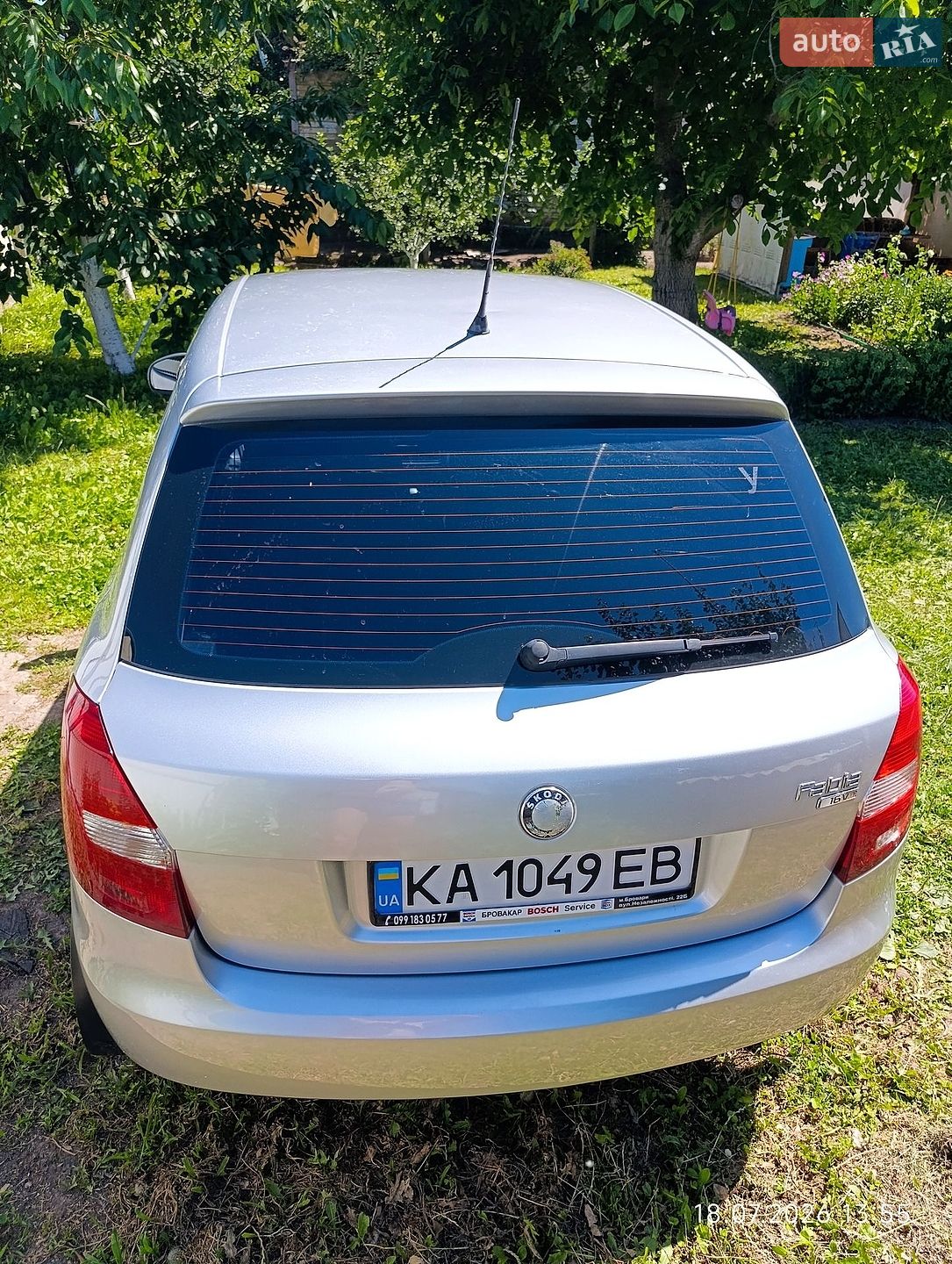 Skoda Fabia 2008 VIN TMBDD45J88B503600 фото оголошення 9 з 9