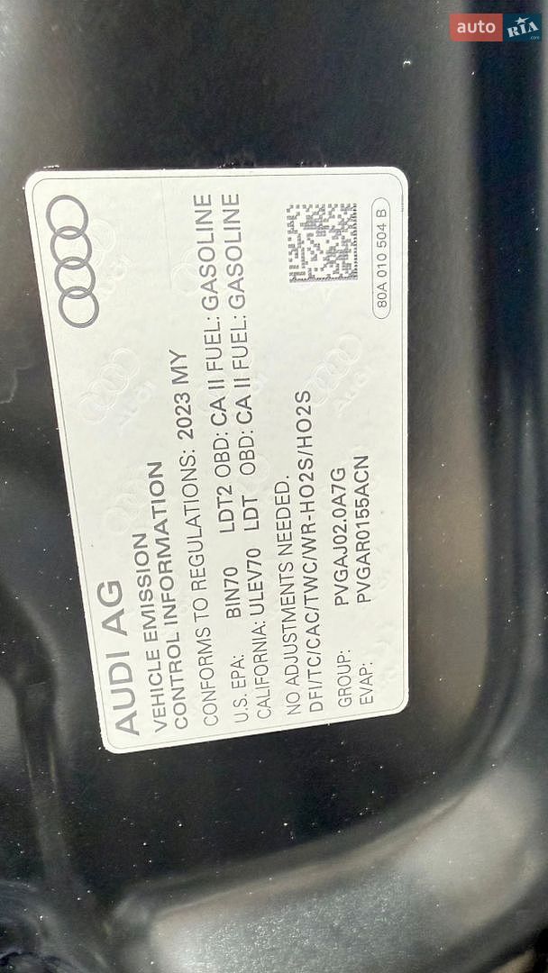 Audi Q5 Sportback 2022 VIN WA15AAFY5P2027127 фото оголошення 35 з 41