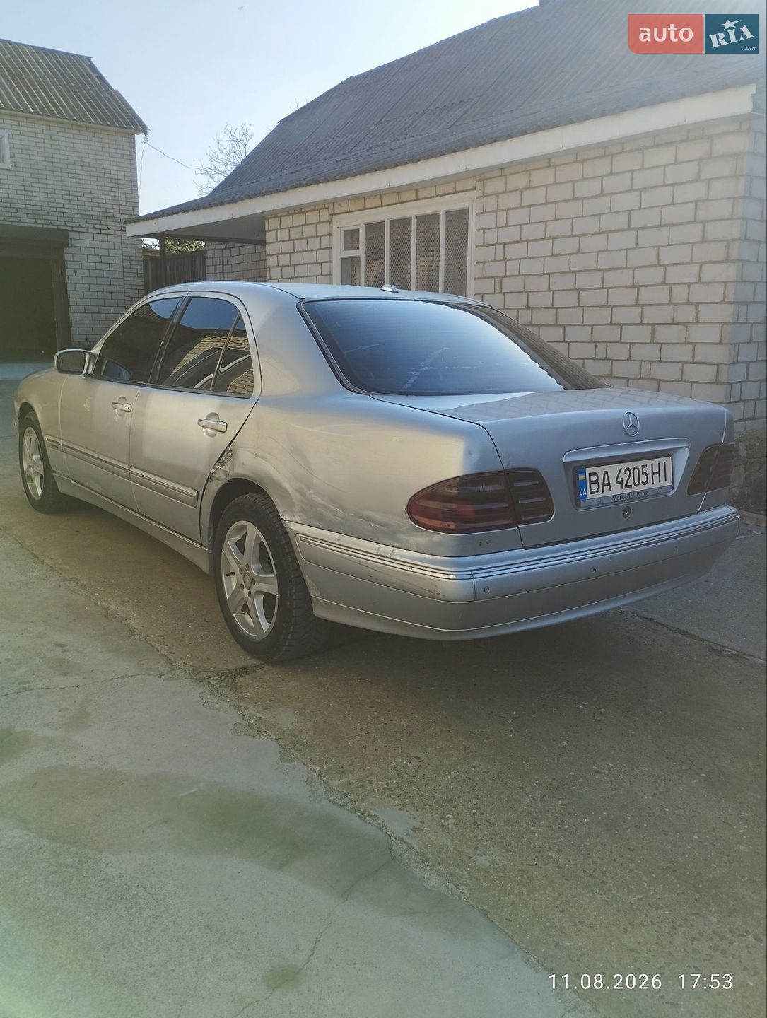 Mercedes-Benz E-Class 2001 VIN WDB2100061B400461 фото оголошення 9 з 14