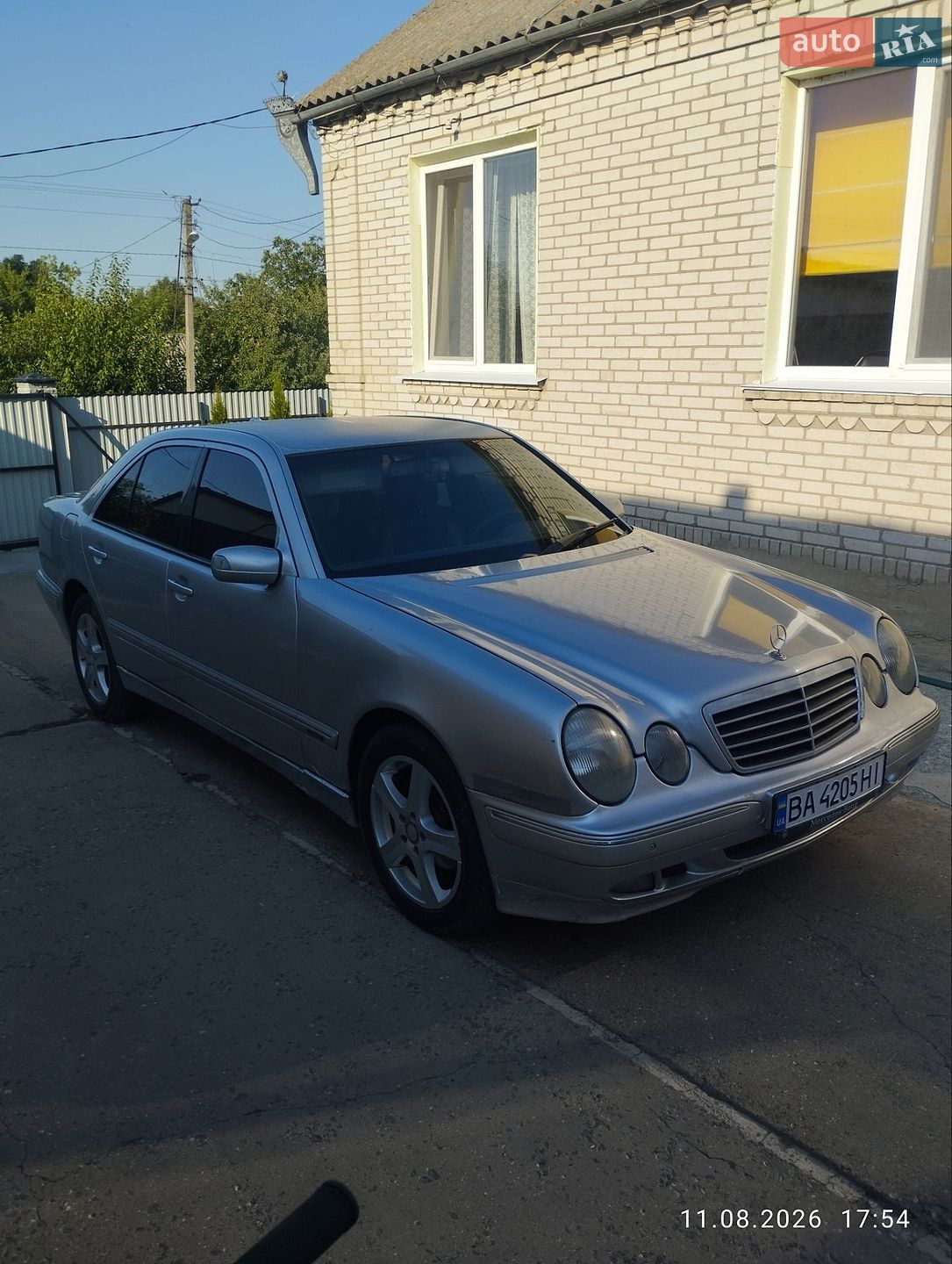 Mercedes-Benz E-Class 2001 VIN WDB2100061B400461 фото оголошення 11 з 14