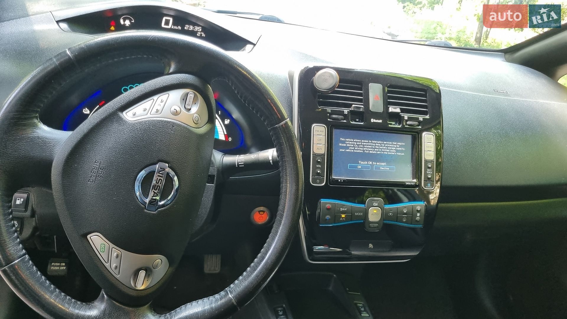 Nissan Leaf 2014 VIN SJNFAAZE0U6019059 фото оголошення 11 з 16