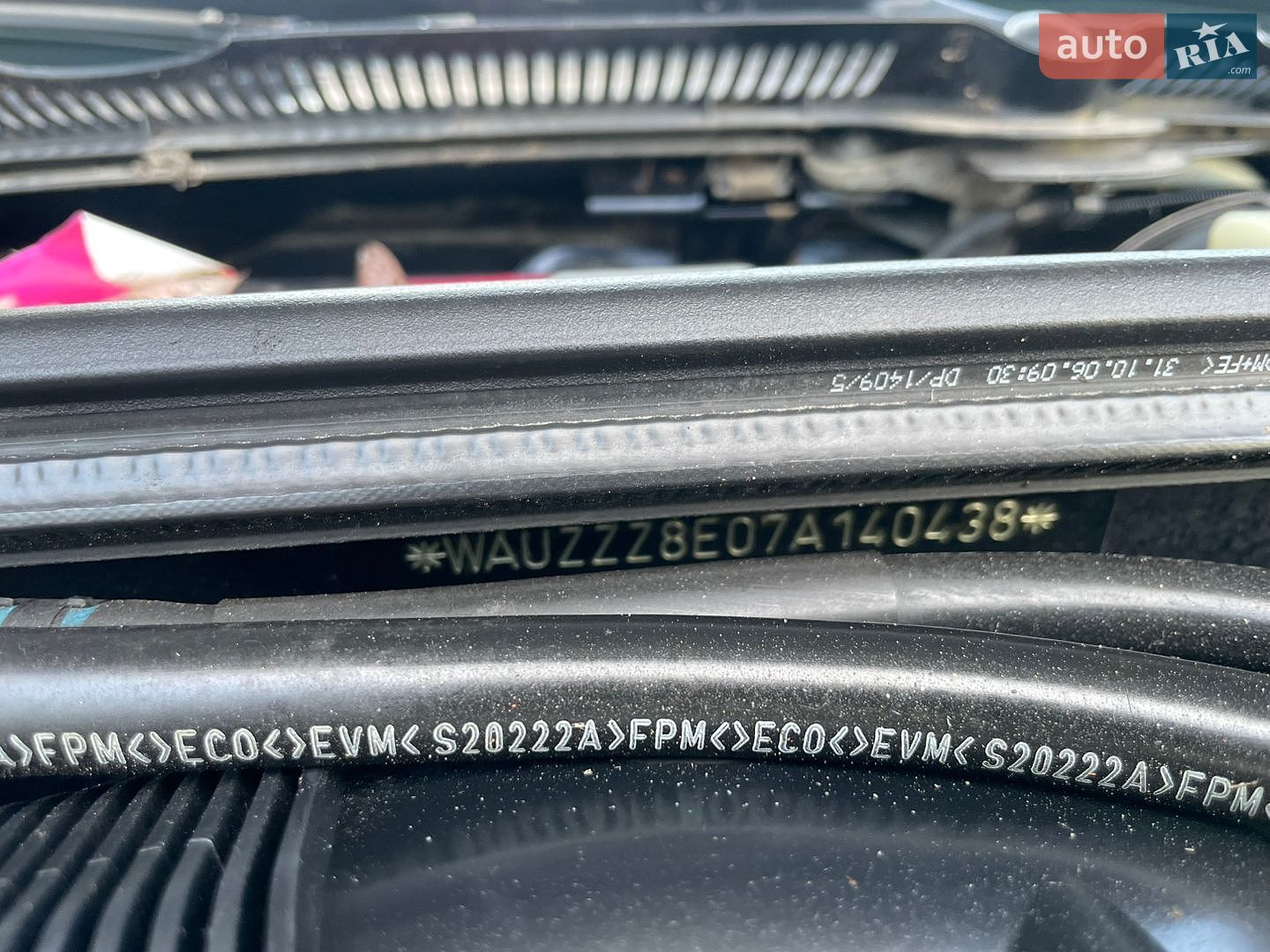 Audi A4 2006 VIN WAUZZZ8E07A140438 фото оголошення 111 з 111