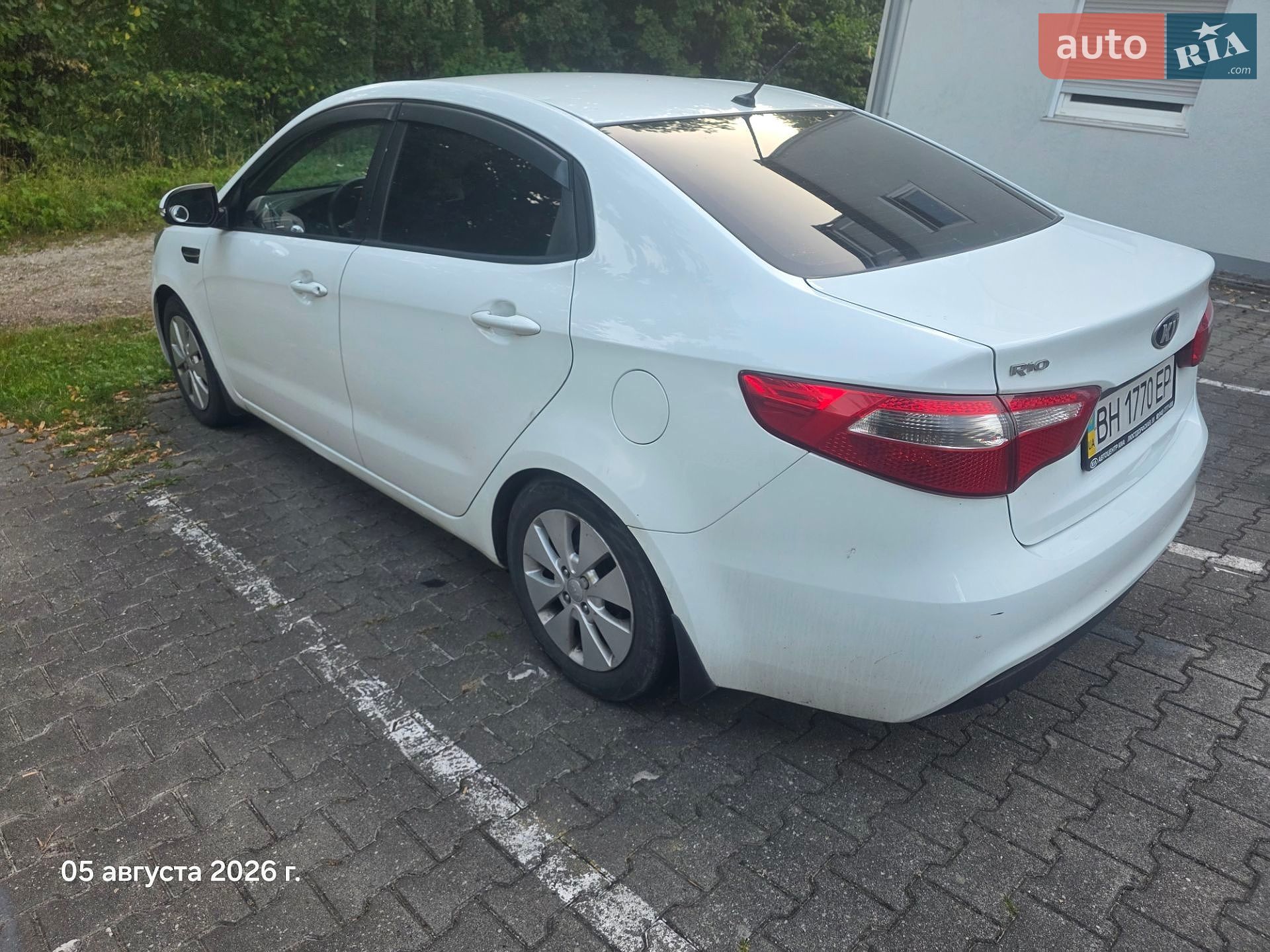 KIA RIO 2013 VIN Z94CC41BBER184582 фото оголошення 5 з 10