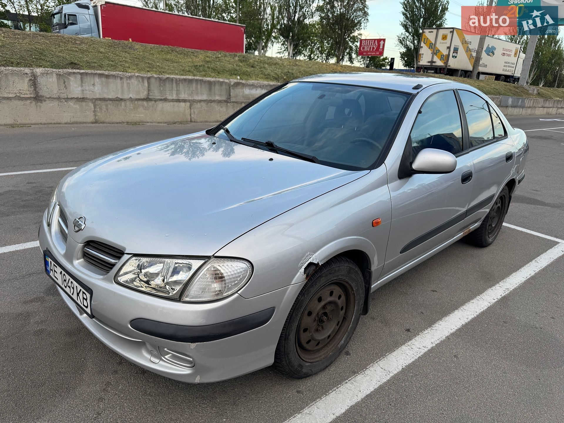 Nissan Almera 2001 VIN JN1CFAN16Z0007974 фото оголошення 3 з 17