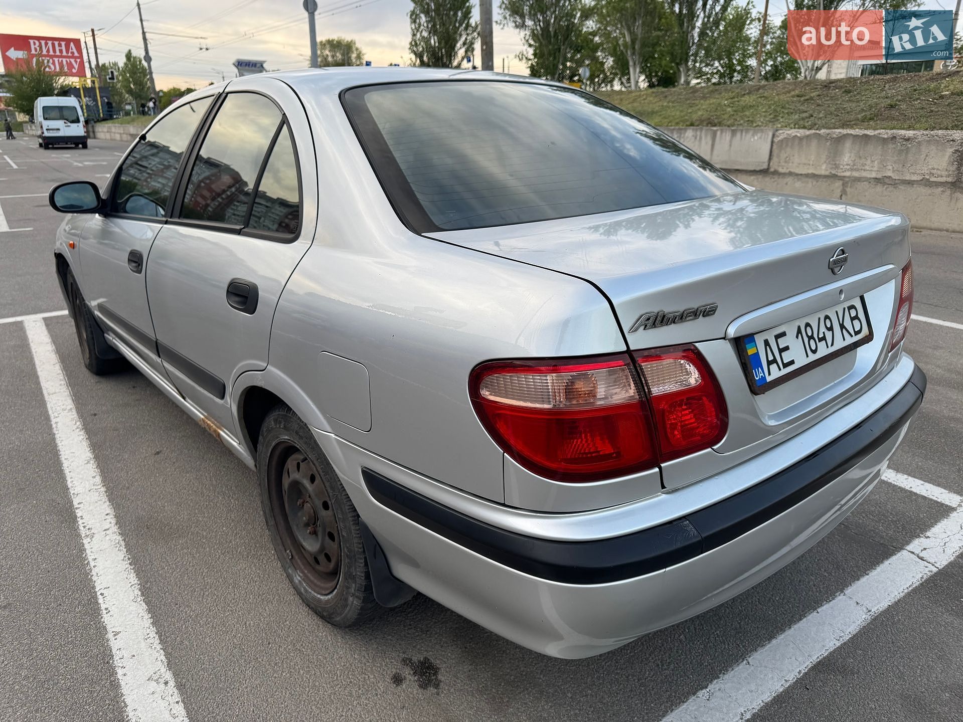 Nissan Almera 2001 VIN JN1CFAN16Z0007974 фото оголошення 7 з 17