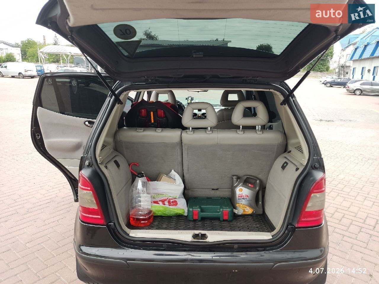 Mercedes-Benz A-Class 2000 VIN WDB1680331J387083 фото оголошення 11 з 16