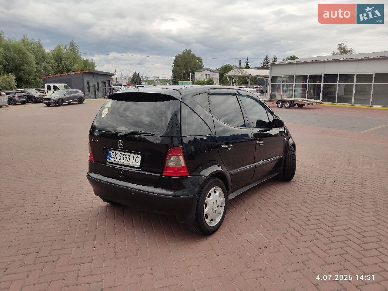 Mercedes-Benz A-Class 2000 VIN WDB1680331J387083 фото оголошення 6 з 16