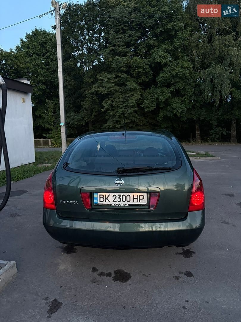 Nissan Primera 2002 VIN SJNTEAP12U0047065 фото оголошення 8 з 14