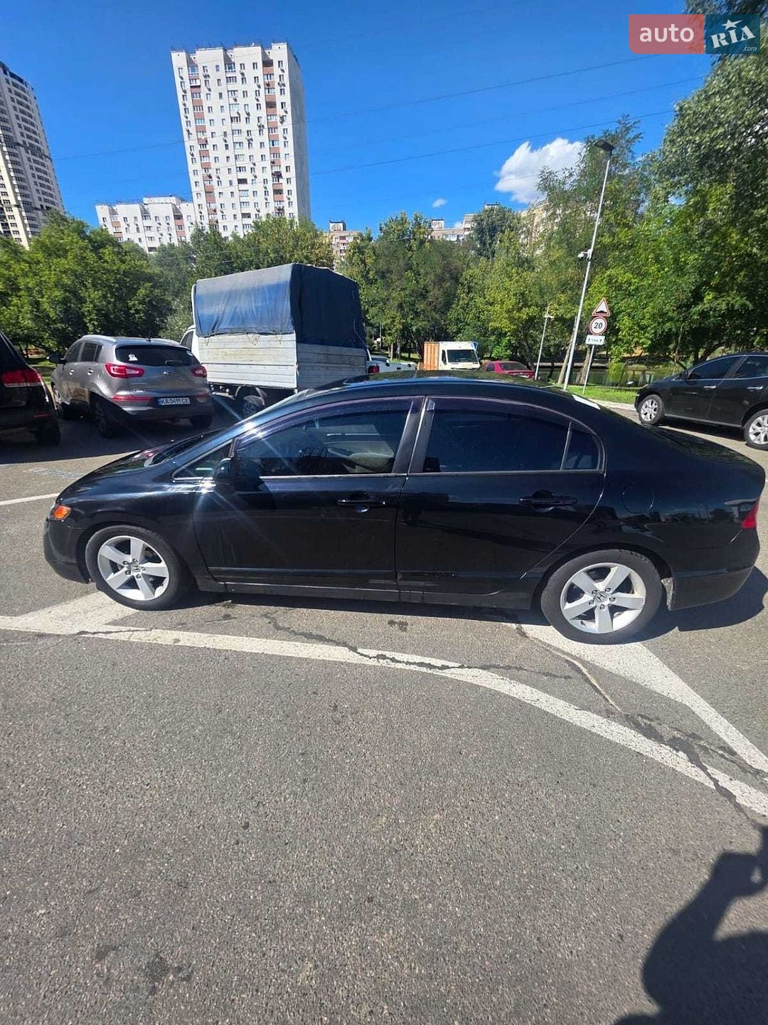 Honda Civic 2008 VIN ZFA22300005619198 фото оголошення 2 з 10