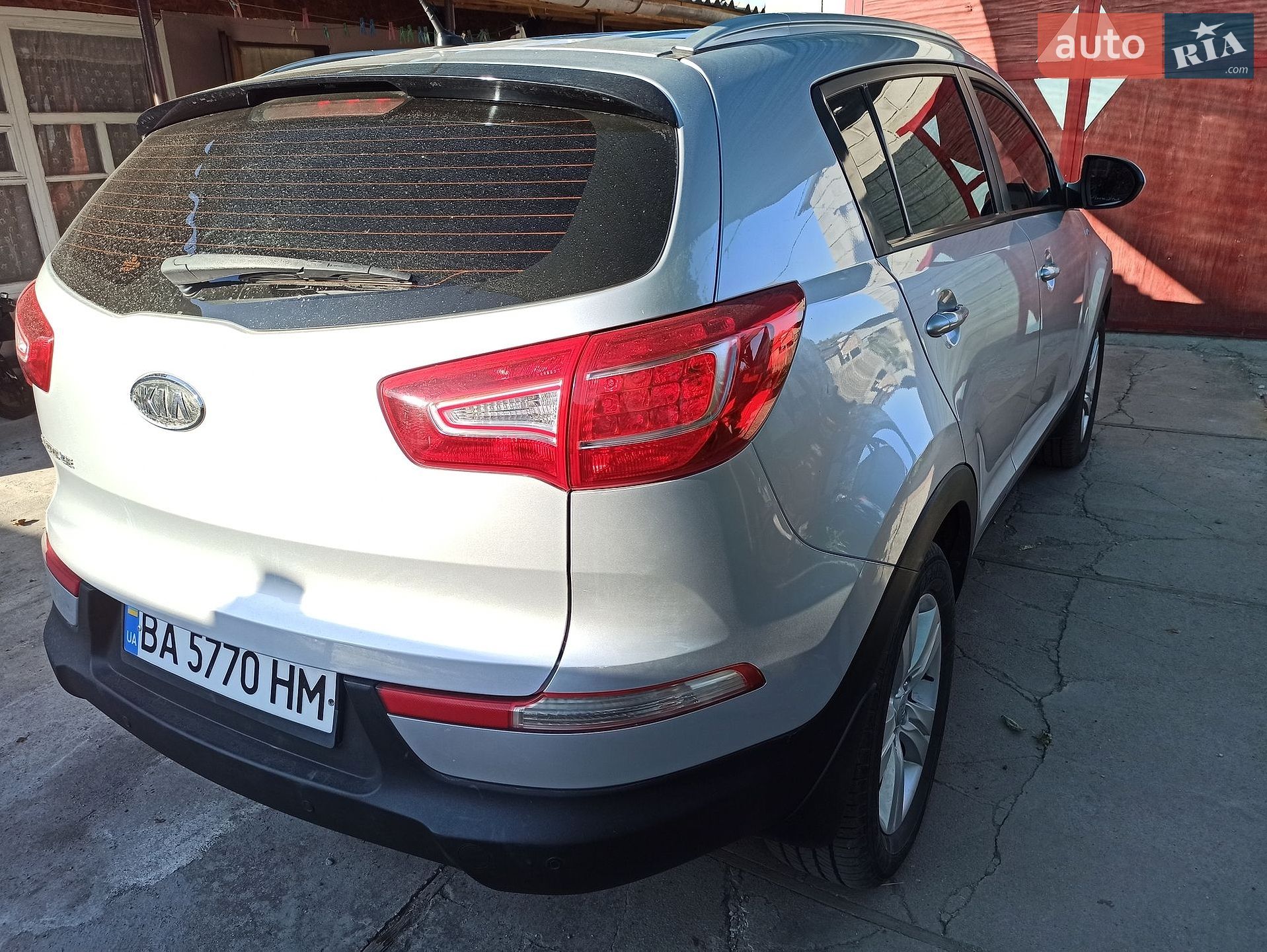 Kia Sportage 2011 VIN KNAPB8117C7224177 фото оголошення 2 з 5
