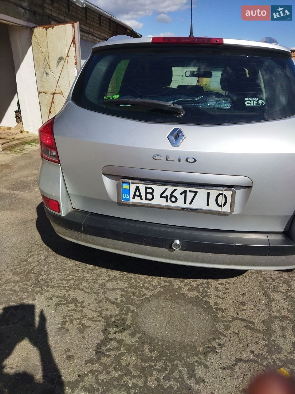 Renault Clio 2008 VIN VF1KR1F0H39189105 фото оголошення 9 з 30