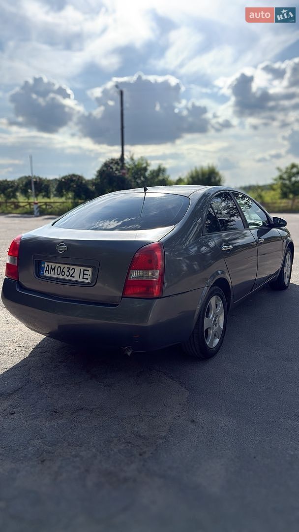 Nissan Primera 2003 VIN SJNBBAP12U0134852 фото оголошення 2 з 15