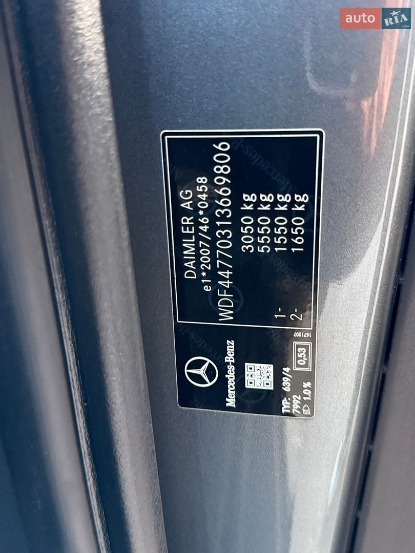 Mercedes-Benz Vito 2019 VIN WDF44770313669806 фото оголошення 13 з 77