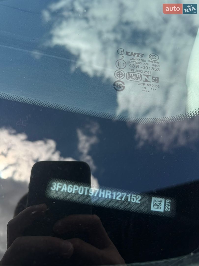 Ford Fusion 2016 VIN 3FA6P0T97HR127152 фото оголошення 9 з 21
