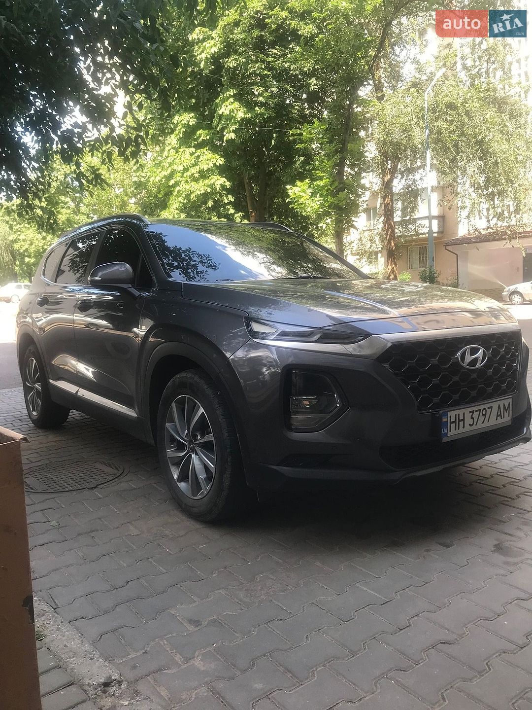 Hyundai Santa FE 2019 VIN KMHS281BBLU194596 фото оголошення 3 з 4