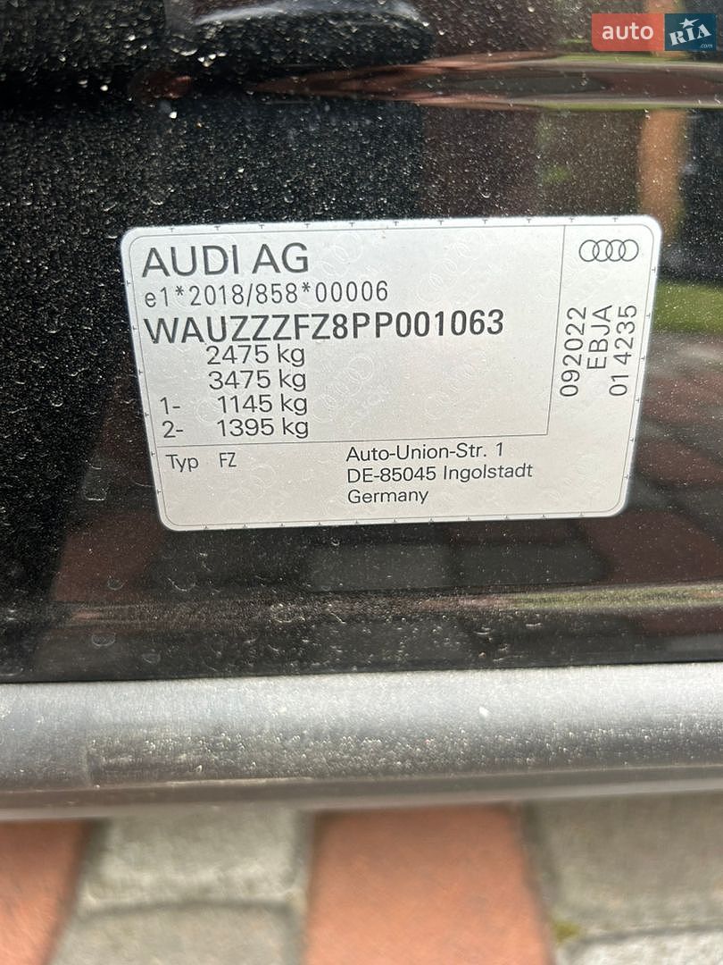 Audi Q4 e-tron 2022 VIN WAUZZZFZ8PP001063 фото оголошення 14 з 14
