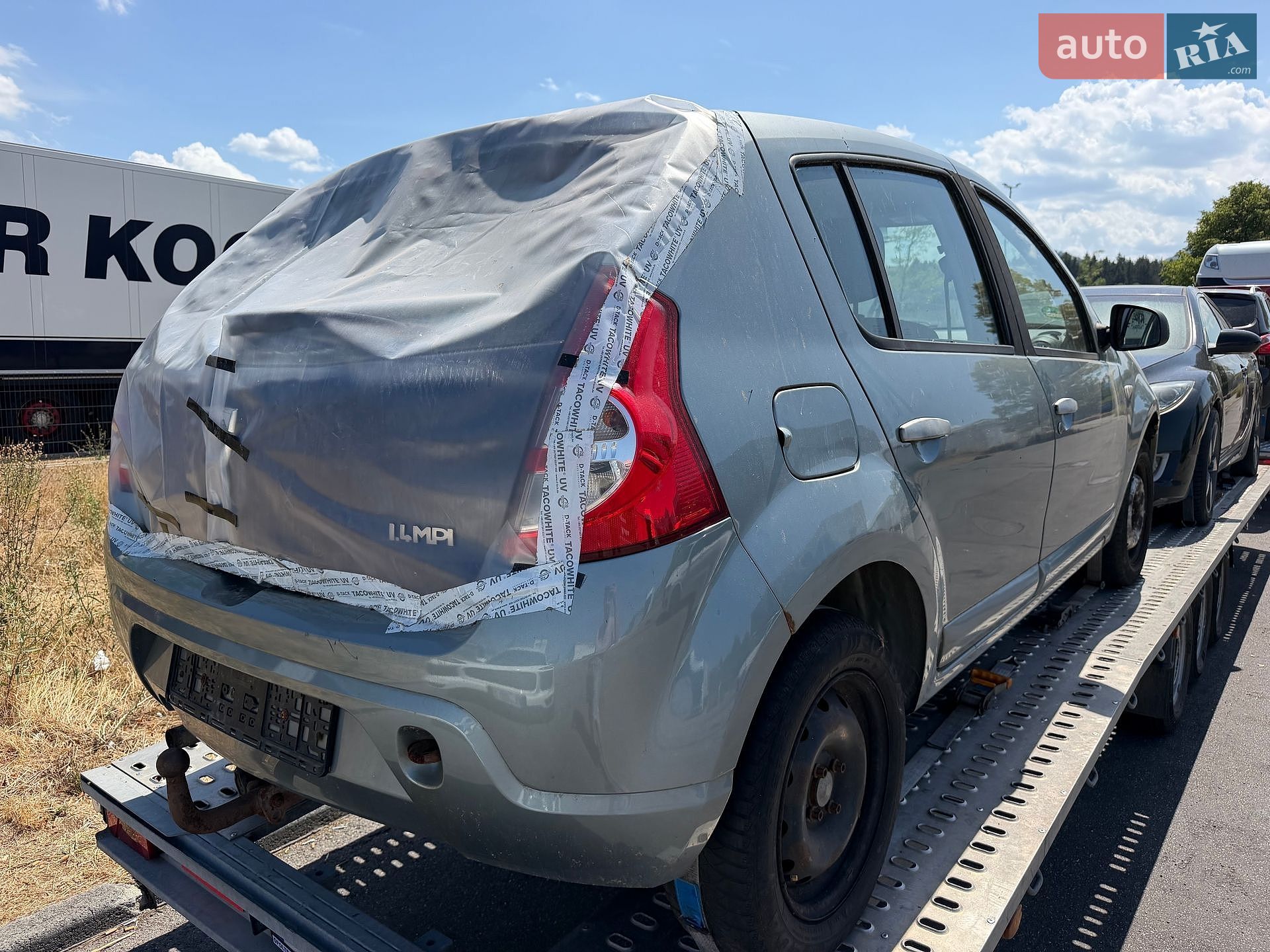 Dacia Sandero 2009 VIN UU1BSDAEH40584426 фото оголошення 7 з 11