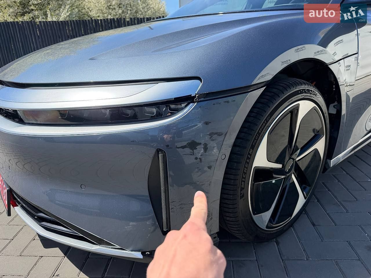 Lucid Air 2022 VIN 50EA1PFA0PA005449 фото оголошення 16 з 20