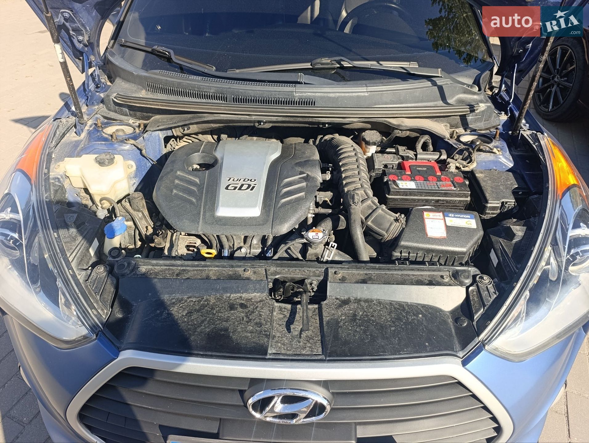 Hyundai Veloster 2015 VIN KMHTC6AE2GU255779 фото оголошення 9 з 10