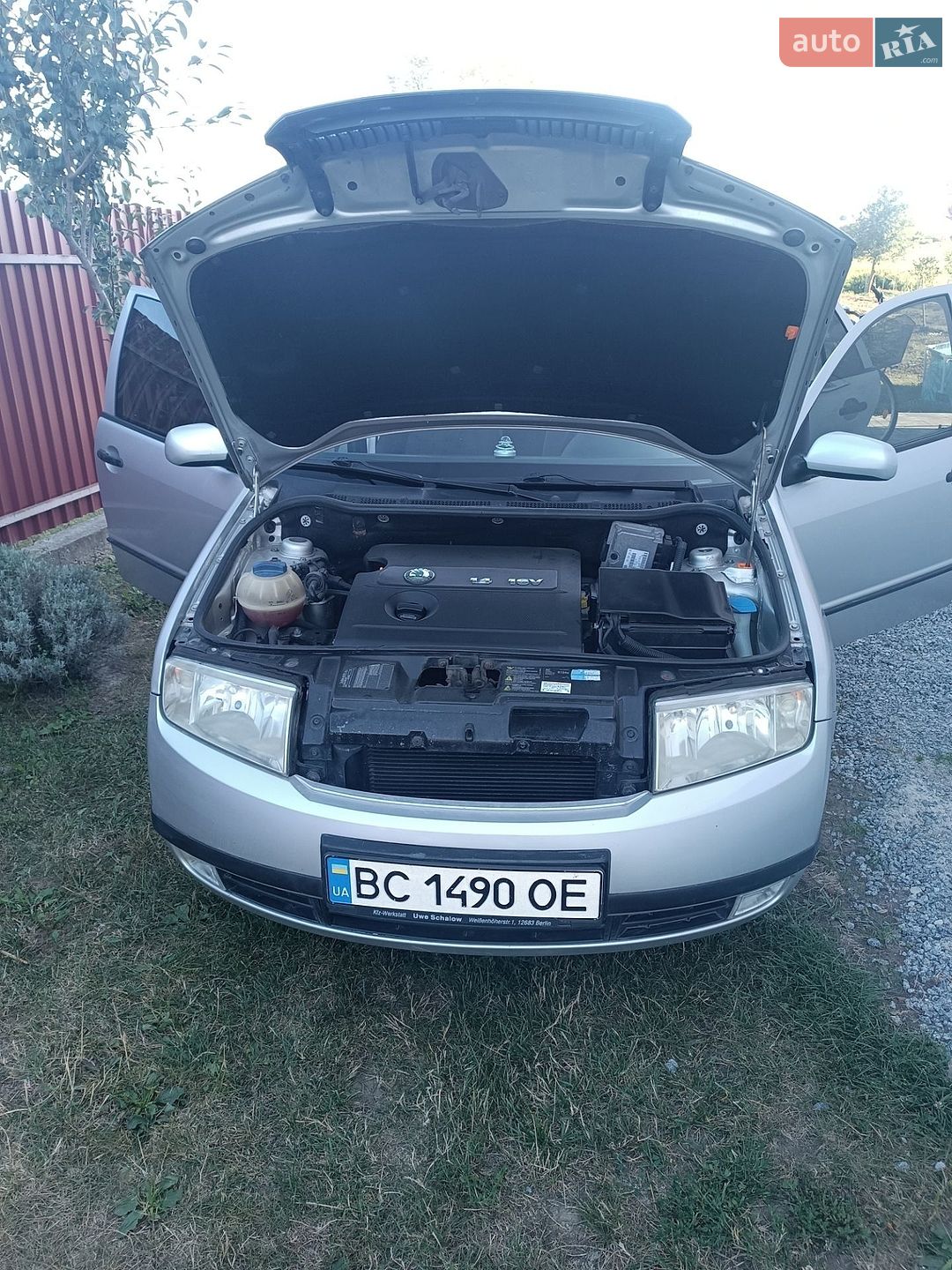 Skoda Fabia 2001 VIN TMBGD26Y713183523 фото оголошення 8 з 15