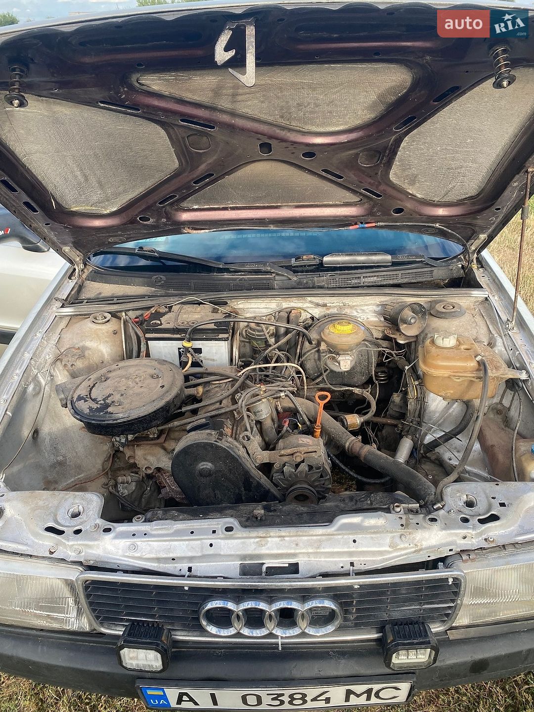 Audi 80 1987 VIN WAUZZZ89ZHA414973 фото оголошення 7 з 8