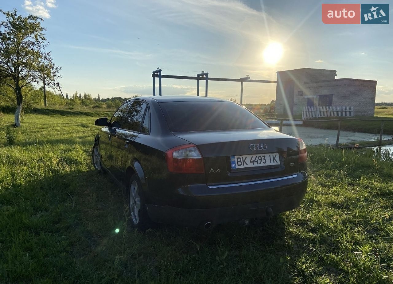 Audi A4 2002 VIN WAUZZZ8E13A145383 фото оголошення 2 з 4