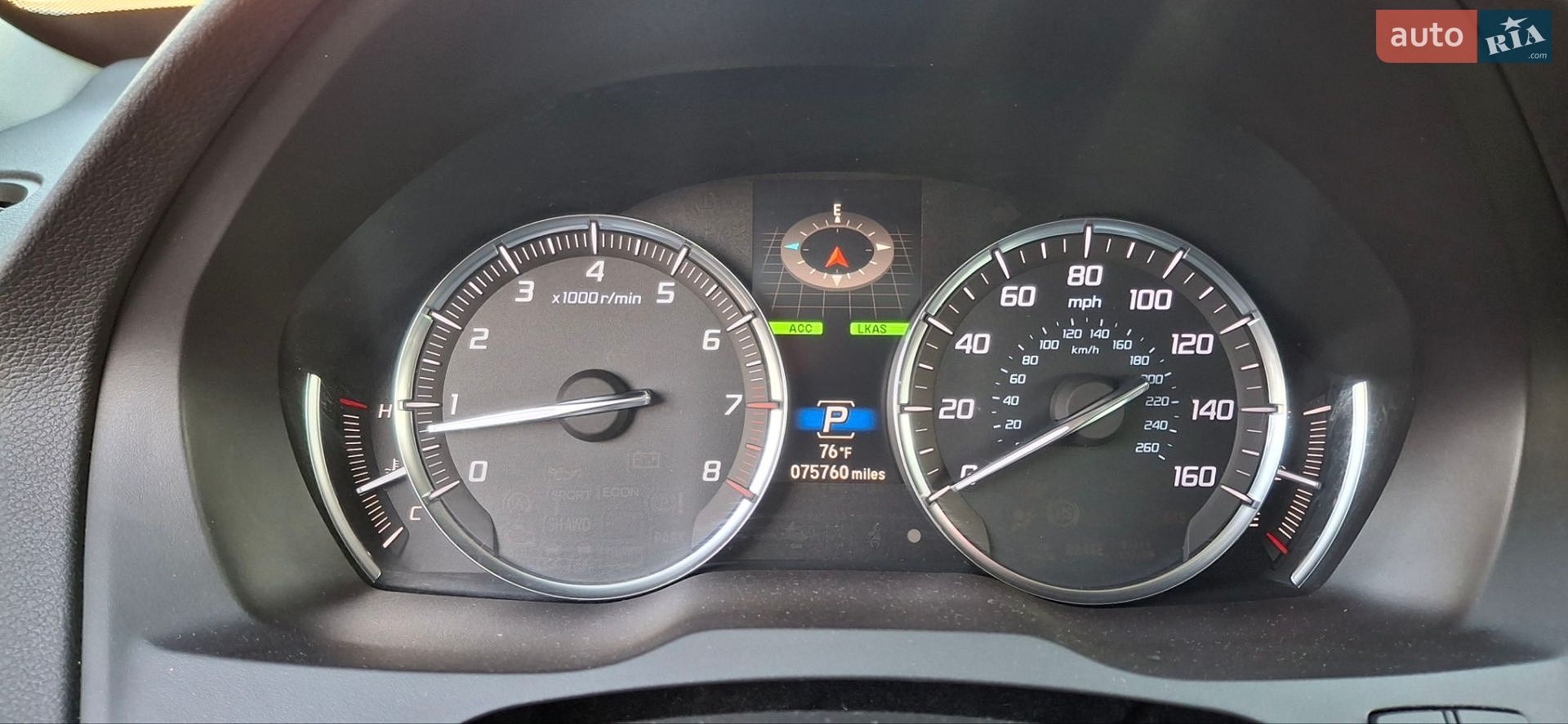 Acura MDX 2019 VIN 5J8YD4H39KL036978 фото оголошення 11 з 27
