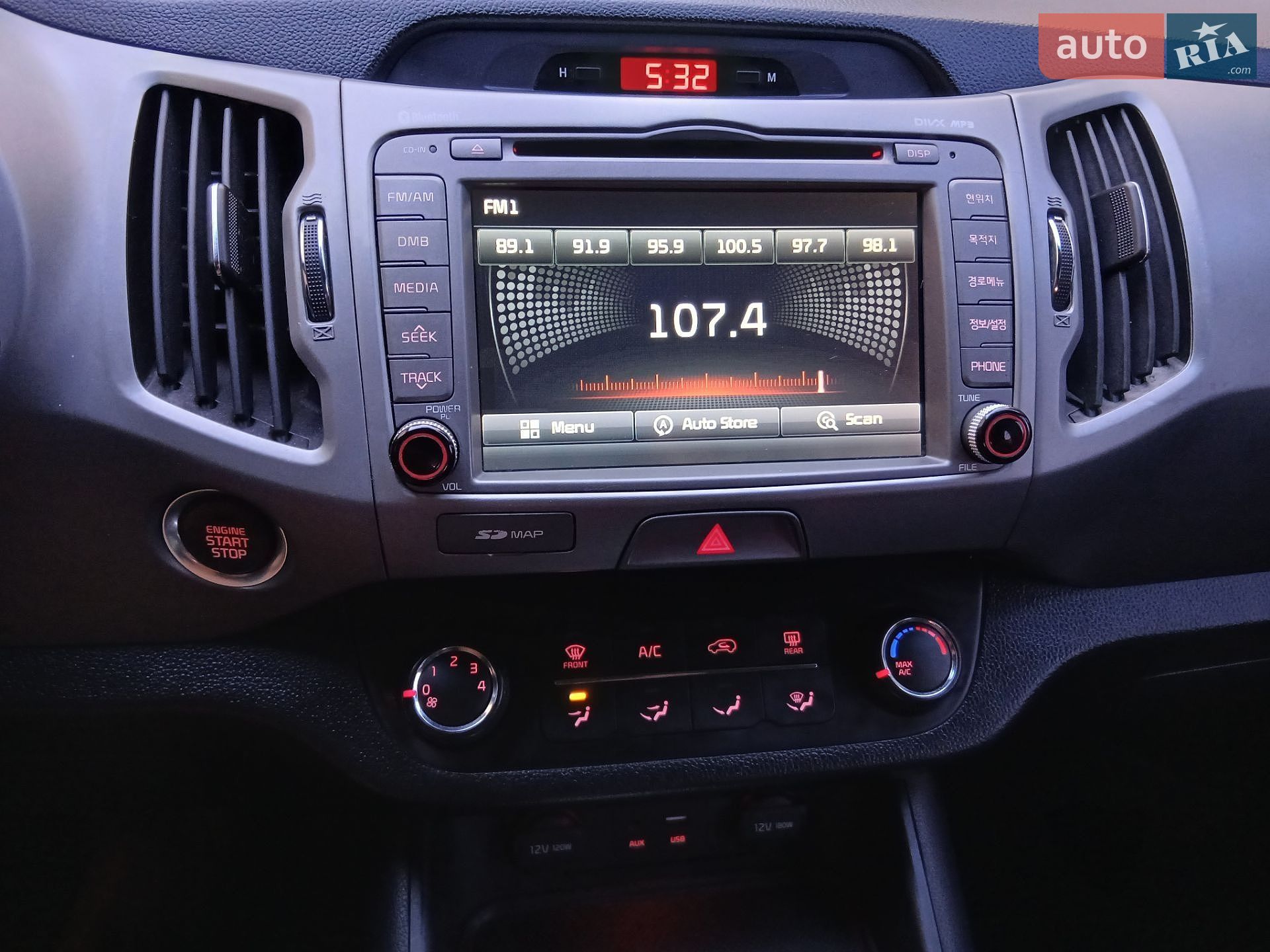 Kia Sportage 2015 VIN KNAPC813BGK803218 фото оголошення 11 з 24