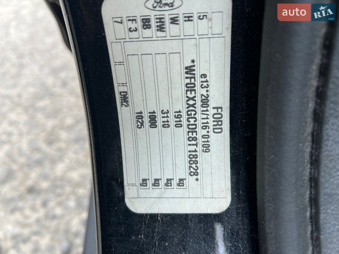 Ford C-Max 2008 VIN WF0EXXGCDE8T18828 фото оголошення 28 з 28
